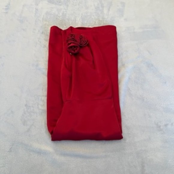 Dessy Collection Women's Dress Size 8 Color New Garnet - Picture 6 of 14